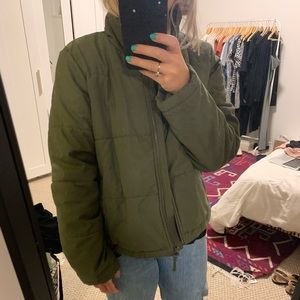 Aritzia quilted bomber Jacket